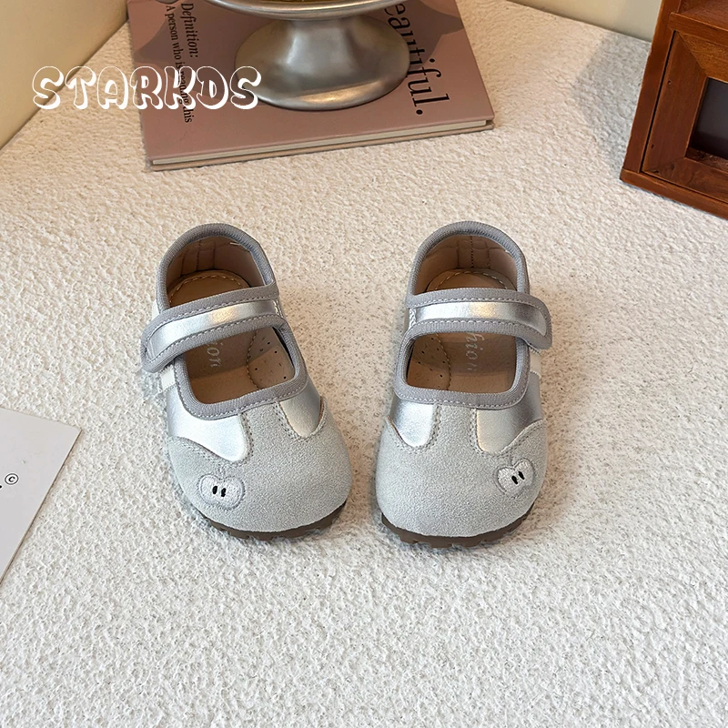 Cute Apple Embroidery Ballet Sneakers For Kid Girls Brand Design Casual Flat Shoes Baby Child Sporty Shallow Loafers
Cute Apple Embroidery Ballet Sneakers For Kid Girls Brand Design Casual Flat Shoes Baby Child Sporty Shallow Loafers