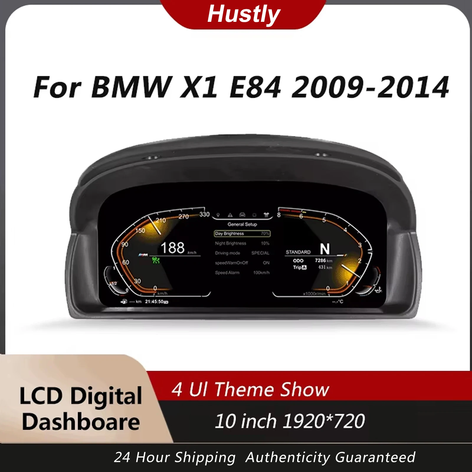Digital Dashboard For BMW X1 E84 2006-2015 Speedometer LCD Cluster Instrument Panel
Digital Dashboard For BMW X1 E84 2006-2015 Speedometer LCD Cluster Instrument Panel