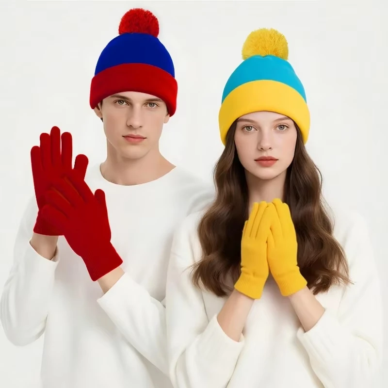 2pc Christmas Cosplay Funny Beanie Hat and Gloves,Unisex Winter Warm Classic Knitted Hat,Halloween,new Year Costume Accessories
2pc Christmas Cosplay Funny Beanie Hat and Gloves,Unisex Winter Warm Classic Knitted Hat,Halloween,new Year Costume Accessories