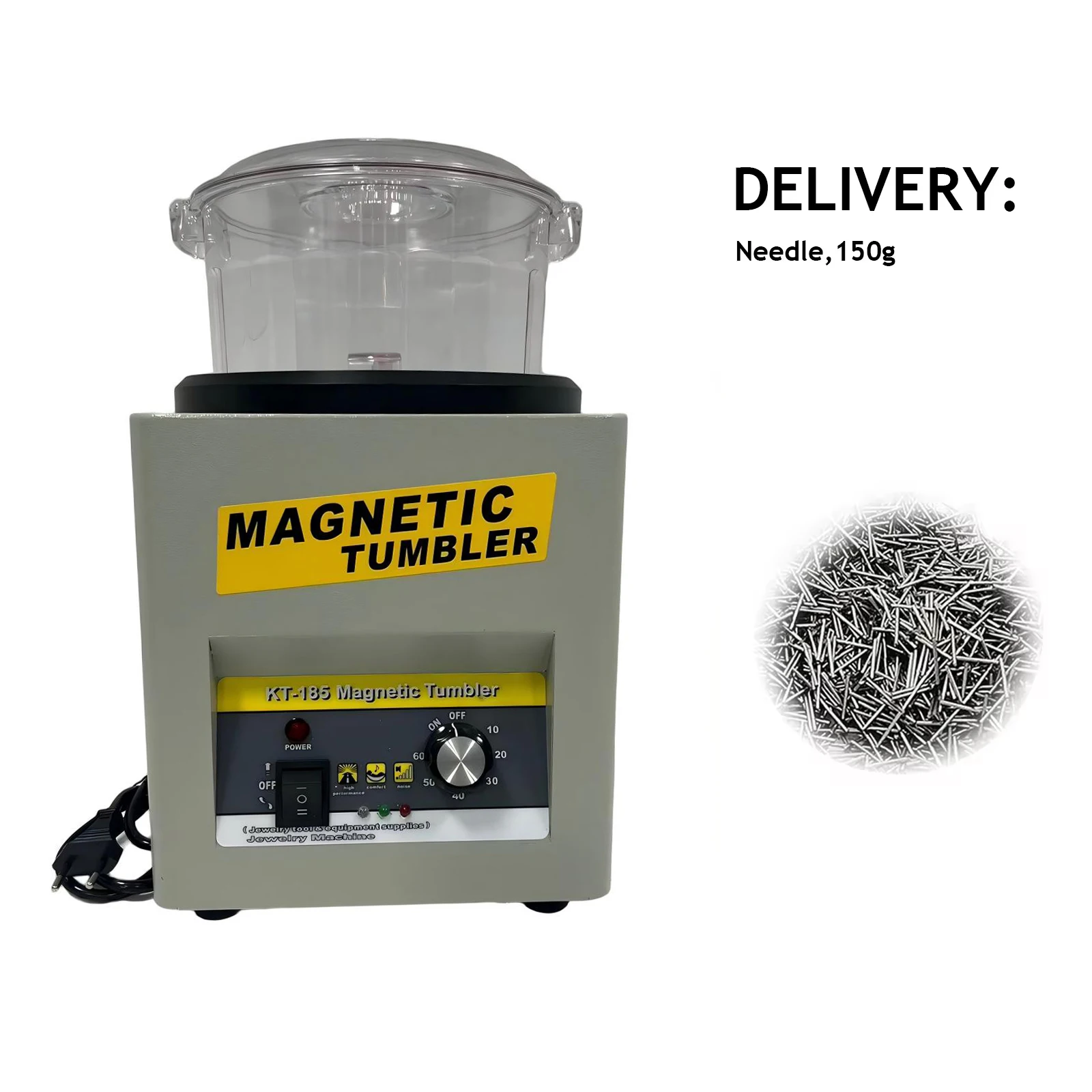 Tumbler Polisher Plastic Jewelry Tool and Metal Jewelry Polishing Machine Set of Jewelry Tools & Equipment
Tumbler Polisher Plastic Jewelry Tool and Metal Jewelry Polishing Machine Set of Jewelry Tools & Equipment