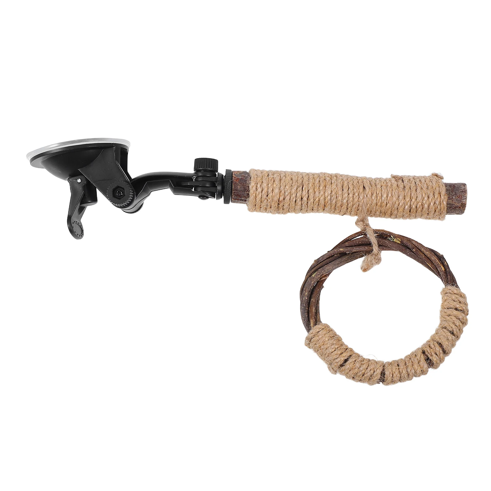 Parrot Perch Stand Suction Cup Bird Playstand Cage Accessories Durable Plastic Wood Jute Rope Training Exercise For Budgies
Parrot Perch Stand Suction Cup Bird Playstand Cage Accessories Durable Plastic Wood Jute Rope Training Exercise For Budgies