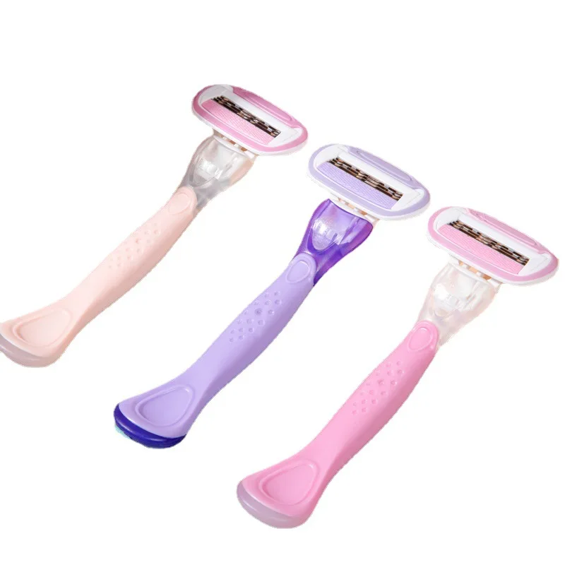 Women's Long Handle Safety Razor 4-layer Stainless Steel Blade Manual Shaver For Arm,Armpit,Back,Leg Hair Removal Tool With Case
Women's Long Handle Safety Razor 4-layer Stainless Steel Blade Manual Shaver For Arm,Armpit,Back,Leg Hair Removal Tool With Case