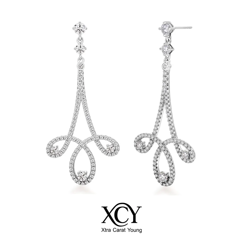 XCY 50mm Moissanite Drop Earrings for Women 925 Silver Hypoallergenic Long Dangling Diamond Earrings Wedding Party Fine Jewelry
XCY 50mm Moissanite Drop Earrings for Women 925 Silver Hypoallergenic Long Dangling Diamond Earrings Wedding Party Fine Jewelry