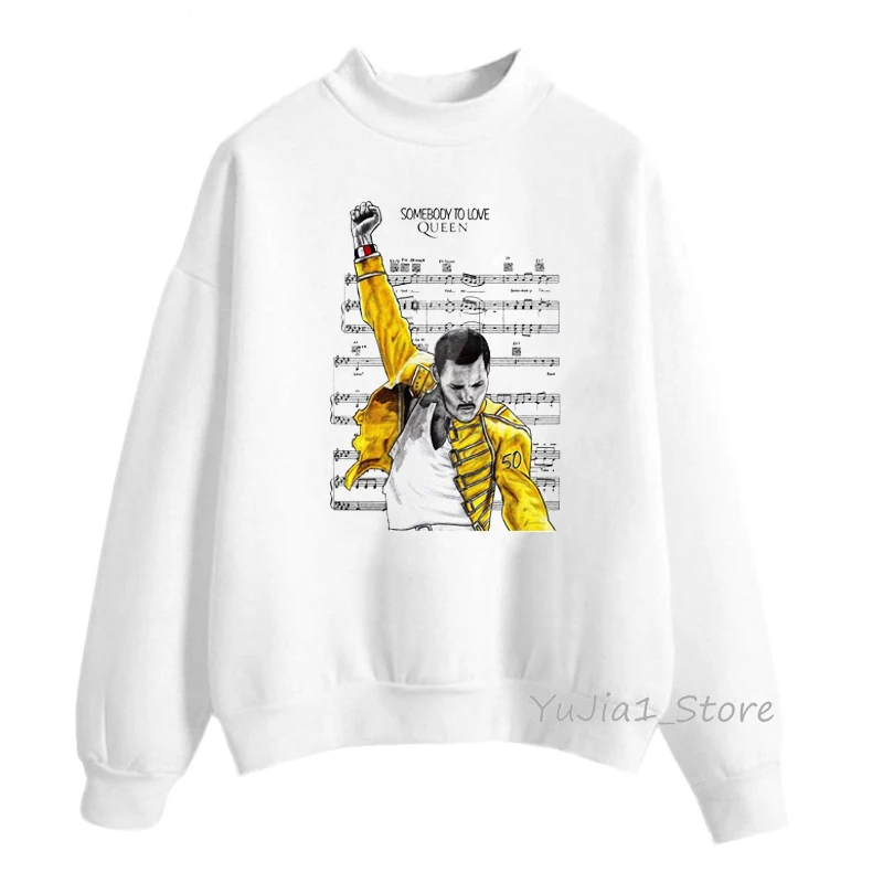 2022 Freddie Mercury hoodies women The Queen Band Sweatshirt Hip Hop Retro Rock hoody female autumn winter pullover white hoodie
2022 Freddie Mercury hoodies women The Queen Band Sweatshirt Hip Hop Retro Rock hoody female autumn winter pullover white hoodie