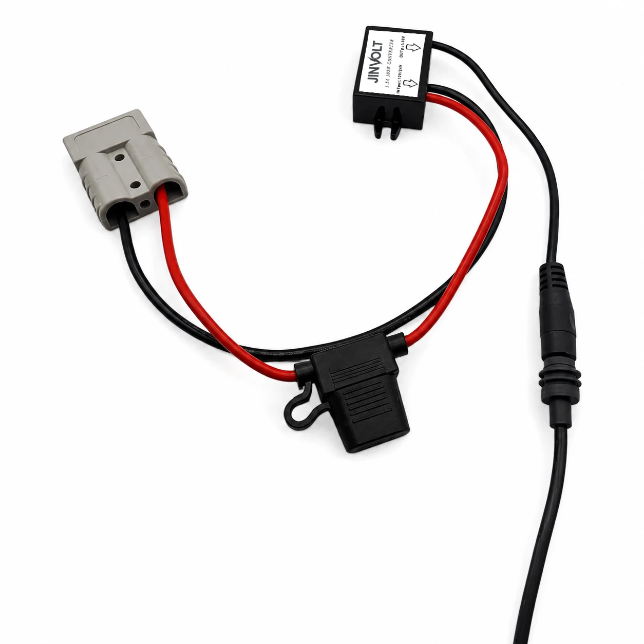 Anderson Takes Starlink Mini Boost Converter 12V/24V to 30V 3.5A 105W Converter Kit DC Male Plug for Starlink Mini, Truck RV
Anderson Takes Starlink Mini Boost Converter 12V/24V to 30V 3.5A 105W Converter Kit DC Male Plug for Starlink Mini, Truck RV