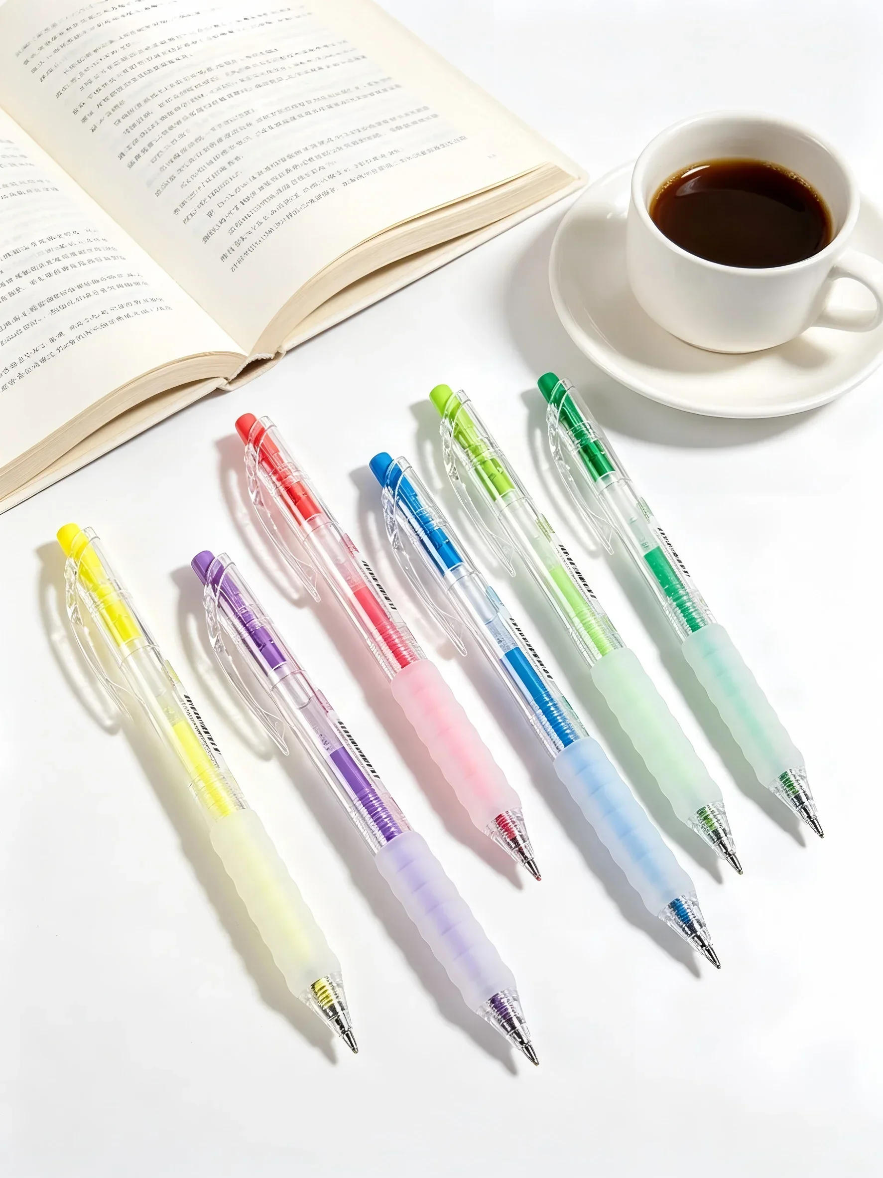 1.0mm SA553 Acrylic Retractable Gel Pens Bullet Tip Mixed Vivid Colors 6Pcs/Box Color Pens School Notes Journal Doodling
1.0mm SA553 Acrylic Retractable Gel Pens Bullet Tip Mixed Vivid Colors 6Pcs/Box Color Pens School Notes Journal Doodling
