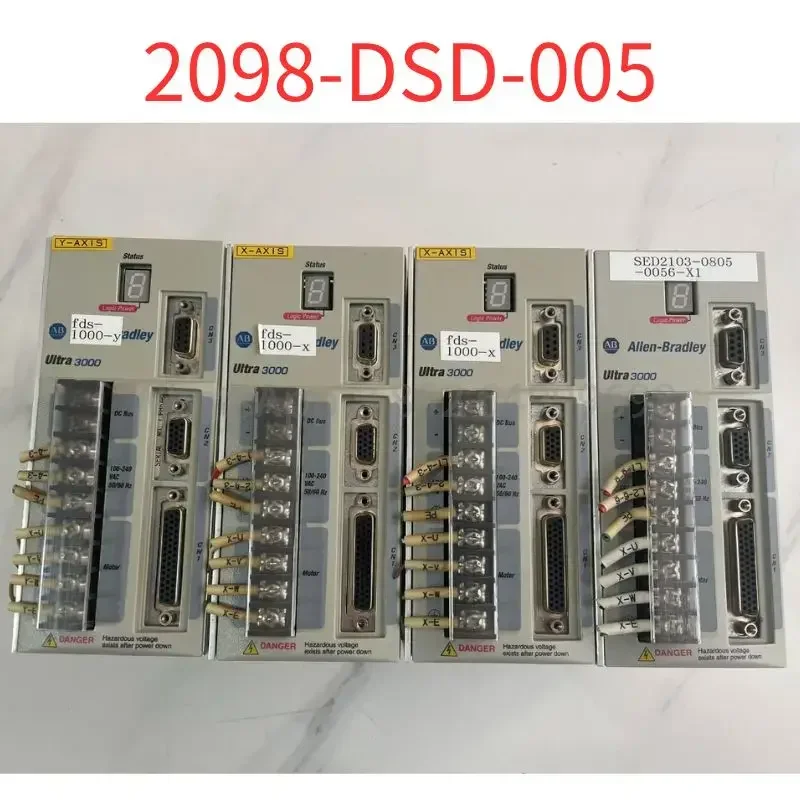 Second-hand Servo driver 2098-DSD-005
Second-hand Servo driver 2098-DSD-005