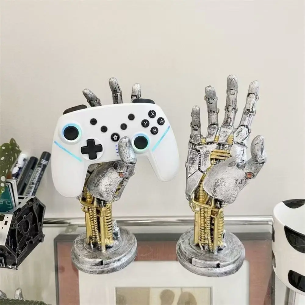 Resin Cyberpunk 3D Printed Stand Model Sensory Toy Simulated Robot Hand Sculpture Ornaments Figurines Mechanical Hand Staute
Resin Cyberpunk 3D Printed Stand Model Sensory Toy Simulated Robot Hand Sculpture Ornaments Figurines Mechanical Hand Staute