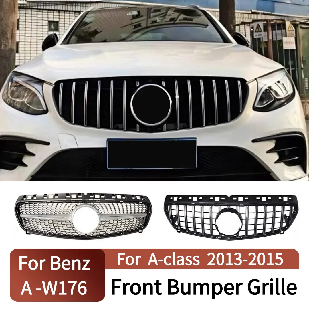 Решетка переднего бампера, аксессуары для тюнинга для Mercedes Benz A Class W176 2013-2015 A180 A200 A260 GT Stars Style Body Kit ABS
Решетка переднего бампера, аксессуары для тюнинга для Mercedes Benz A Class W176 2013-2015 A180 A200 A260 GT Stars Style Body Kit ABS