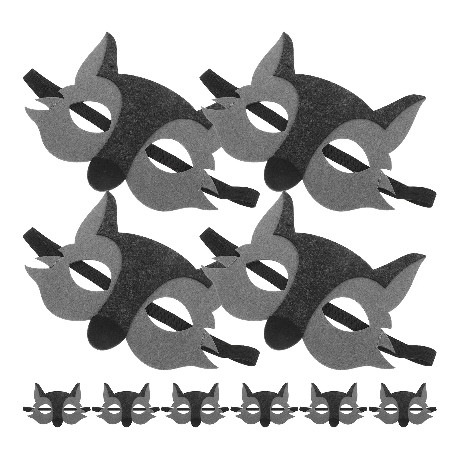 10pcs Cartoon Animal Masks For Felt Wolf Half Face Mask Realistic Animal Costume Party Dress Up Game Role Play
10pcs Cartoon Animal Masks For Felt Wolf Half Face Mask Realistic Animal Costume Party Dress Up Game Role Play