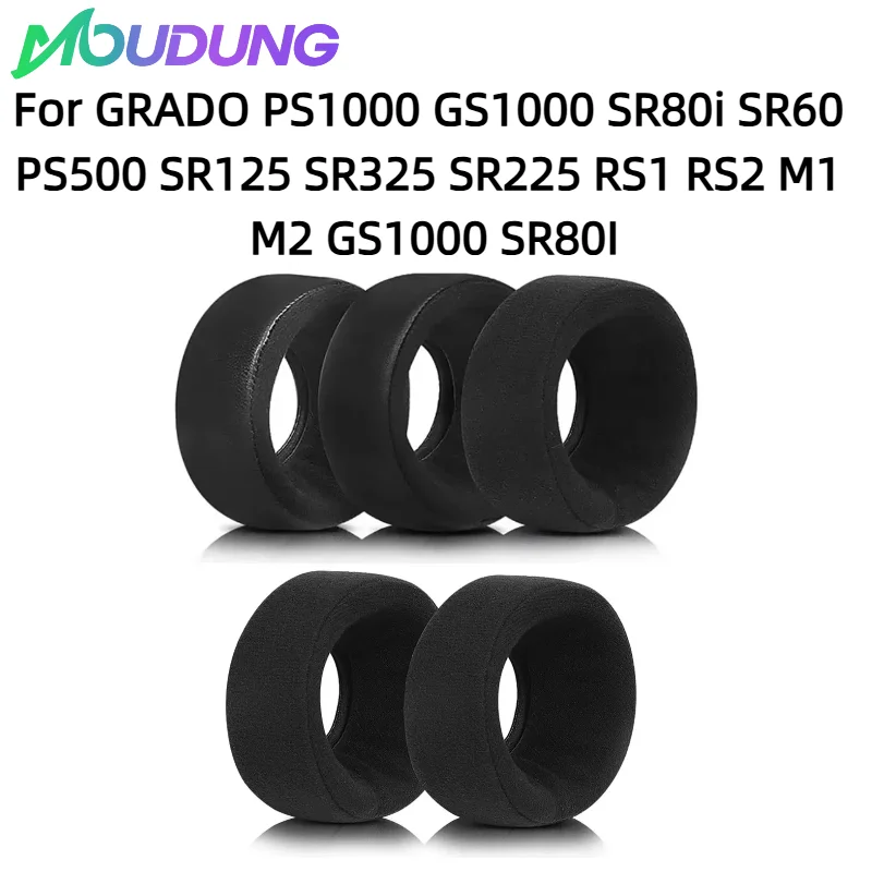 For GRADO PS1000 GS1000 SR80i SR60 PS500 SR125 SR325 SR225 RS1 RS2 M1 M2 GS1000 SR80I Sponge Leather Mesh Protective Replacement 
For GRADO PS1000 GS1000 SR80i SR60 PS500 SR125 SR325 SR225 RS1 RS2 M1 M2 GS1000 SR80I Sponge Leather Mesh Protective Replacement