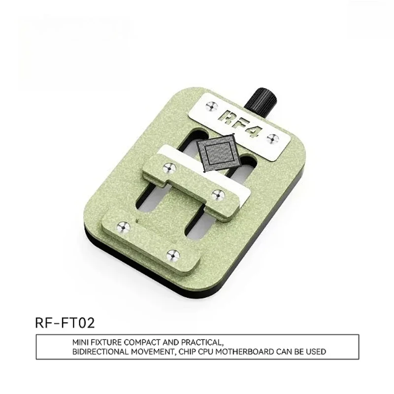RF-FT02 Fixture Small Clamp PCB Chip Repair Soldering Tool for Mobile Phone Chip Motherboard Repair
RF-FT02 Fixture Small Clamp PCB Chip Repair Soldering Tool for Mobile Phone Chip Motherboard Repair