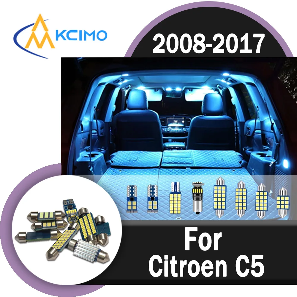 Super Bright CANBUS Error-Free LED Interior Light Kit For Citroen C5 Sedan Tourer 2008-2017 Flicker-Free Auto Bulbs Set
Super Bright CANBUS Error-Free LED Interior Light Kit For Citroen C5 Sedan Tourer 2008-2017 Flicker-Free Auto Bulbs Set