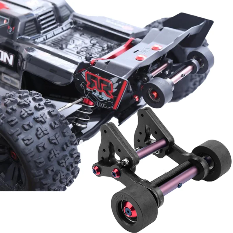 Simulation Adiustable Spring Wheelie Bar Set for 1/8 ARRMA RC KRATON EXB V1 V3 V4 V5 NOTORIOUS OUTCAST 6S TYPHON 6S Car
Simulation Adiustable Spring Wheelie Bar Set for 1/8 ARRMA RC KRATON EXB V1 V3 V4 V5 NOTORIOUS OUTCAST 6S TYPHON 6S Car