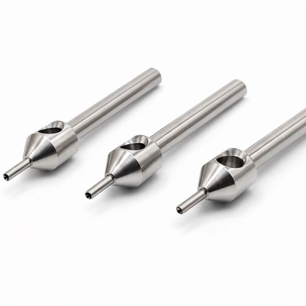 5mm FUE Punch Hair Transplant Implanter Stainless Steel Hair Follicle Extractor 0.7mm 0.8mm 0.9mm 1.0mm 1.1mm 1.2mm, 1/5/10pcs
5mm FUE Punch Hair Transplant Implanter Stainless Steel Hair Follicle Extractor 0.7mm 0.8mm 0.9mm 1.0mm 1.1mm 1.2mm, 1/5/10pcs