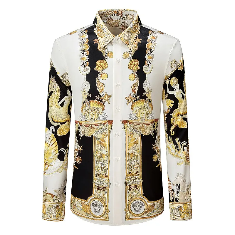 Весенне-осенняя элитная дворецская легкая роскошная рубашка для делового отдыха, персонализированная утягивающая рубашка с длинными рукавами без железа
Весенне-осенняя элитная дворецская легкая роскошная рубашка для делового отдыха, персонализированная утягивающая рубашка с длинными рукавами без железа