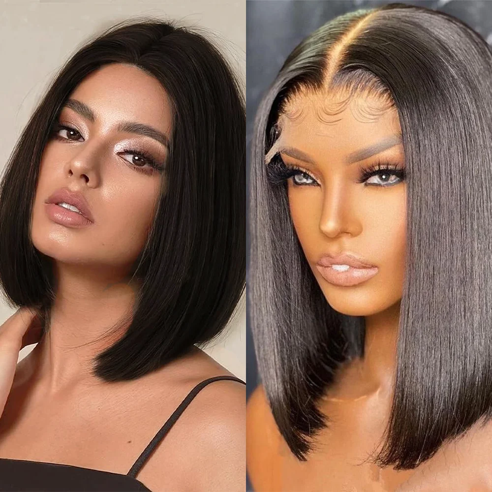 200% Density Bob Natural Straight Wig 16 Inch 13x4 13x6 HD Guleless Full Lace Frontal Wig Human Hair wigs for Black Women
200% Density Bob Natural Straight Wig 16 Inch 13x4 13x6 HD Guleless Full Lace Frontal Wig Human Hair wigs for Black Women