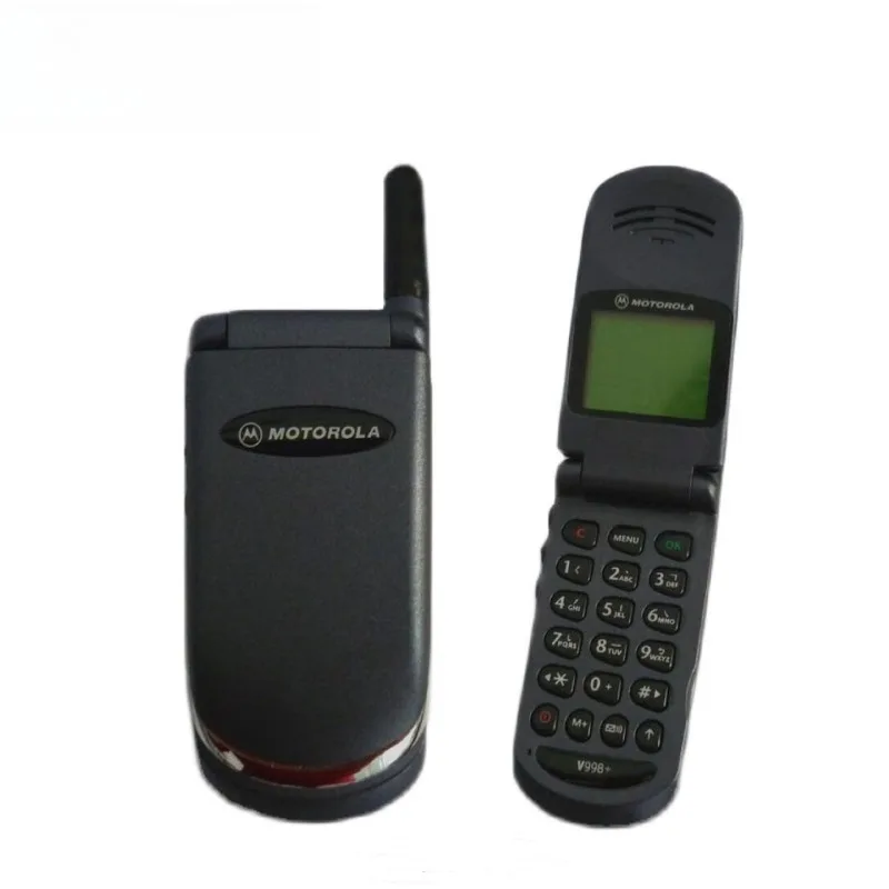 Motorola classic old V998 mobile phone folding clamshell design suitable for traditional phone backup button mobile phone
Motorola classic old V998 mobile phone folding clamshell design suitable for traditional phone backup button mobile phone