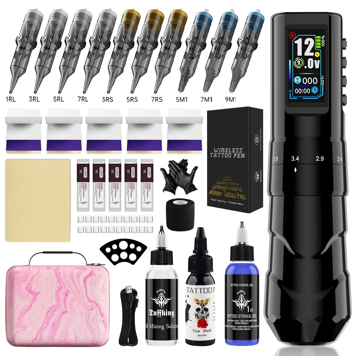 Tuffking Tattoo Equipment P11 Tattoo Machine Cutting Line Fogging Large Screen Display Integrated Machine Adjustable Travel
Tuffking Tattoo Equipment P11 Tattoo Machine Cutting Line Fogging Large Screen Display Integrated Machine Adjustable Travel