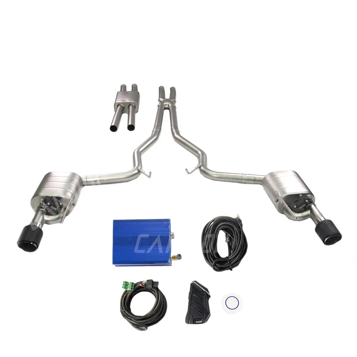 High Quality Catback for Ford Mustang 5.0T SUS 304 Exhaust Modified System With Exhaust Muffler Electronic Valve Controller
High Quality Catback for Ford Mustang 5.0T SUS 304 Exhaust Modified System With Exhaust Muffler Electronic Valve Controller