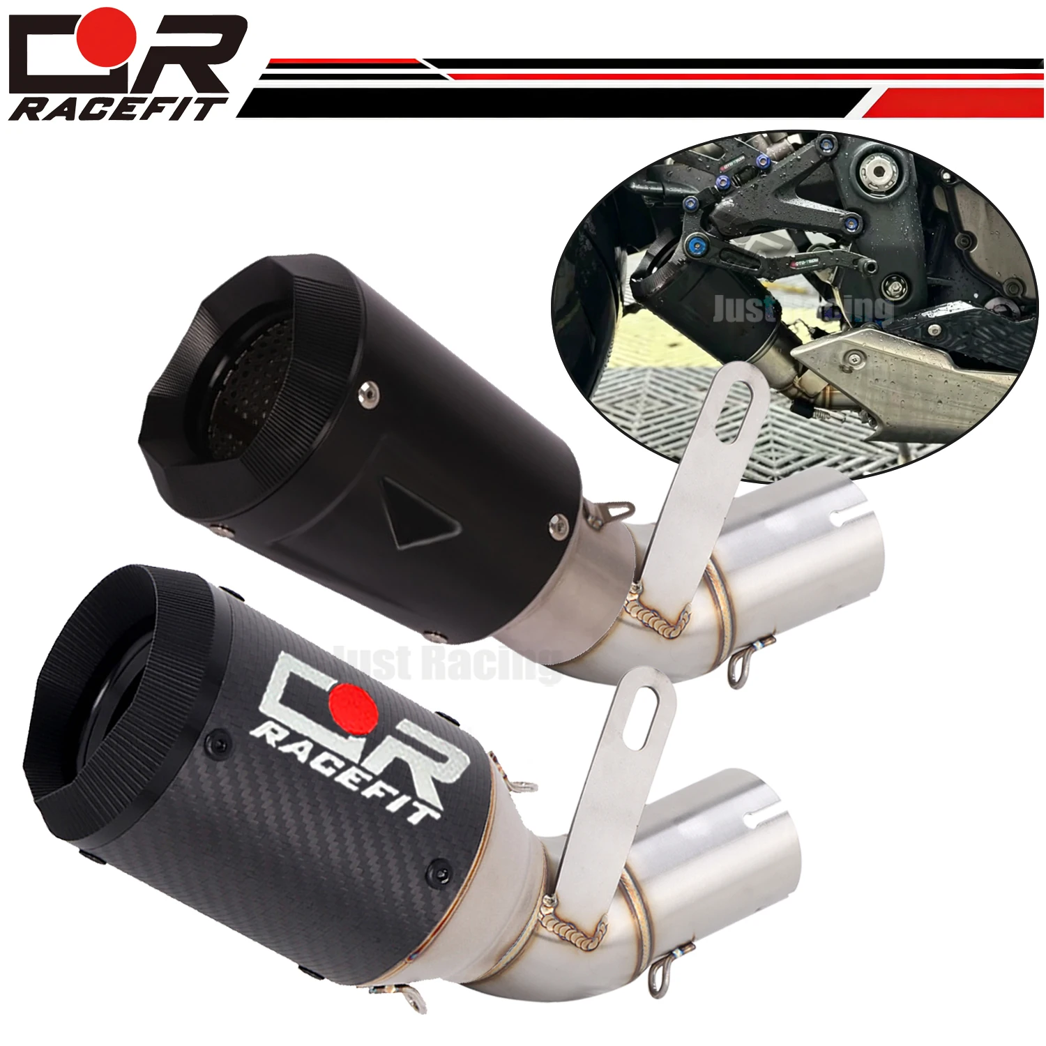 For Triumph Speed Triple RS1200 2021-2026 Motorcycle Exhaust Link Muffler Stainless Under Mid Pipe Slip On
For Triumph Speed Triple RS1200 2021-2026 Motorcycle Exhaust Link Muffler Stainless Under Mid Pipe Slip On