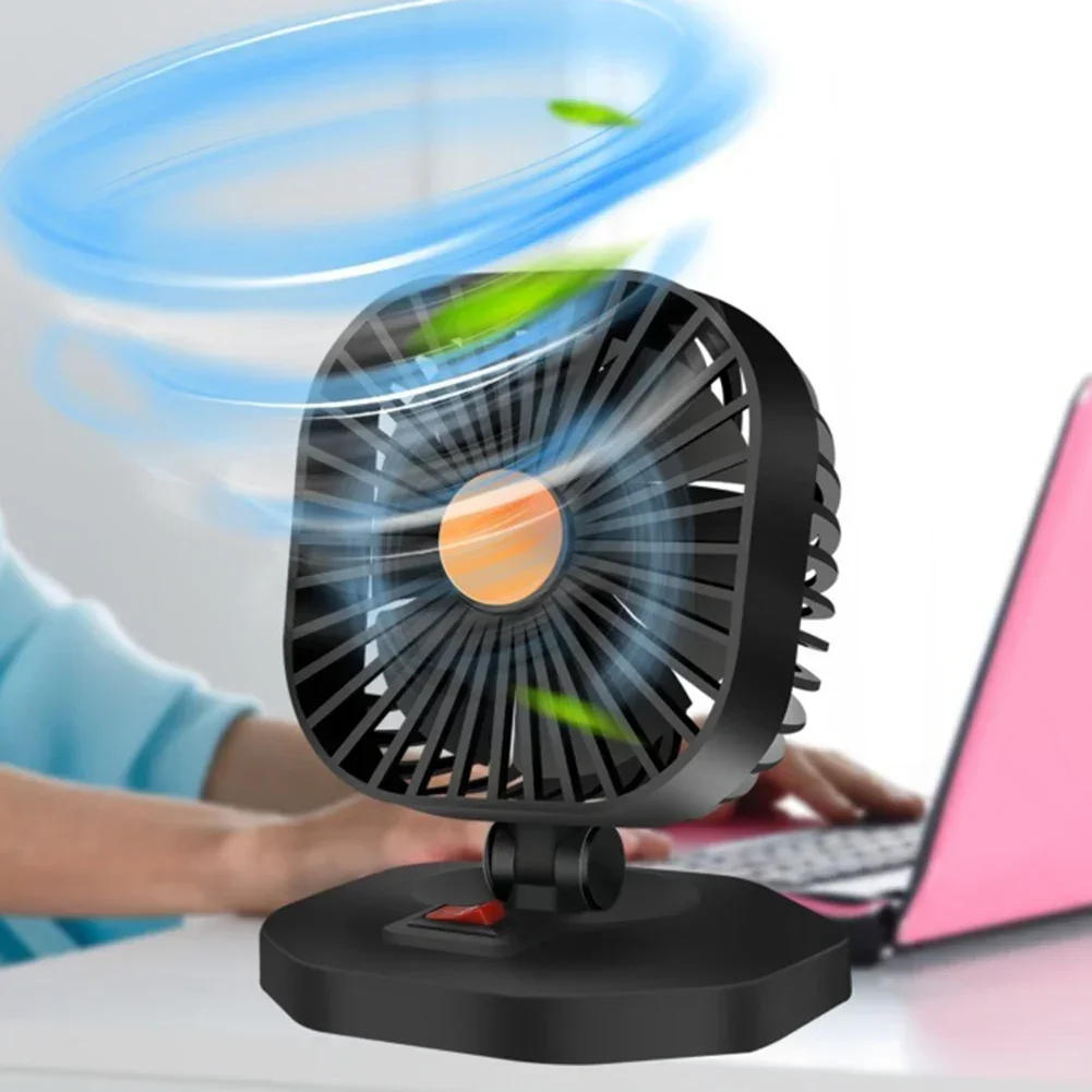 360 Rotation Fan 26*35*14cm 12V 24V Fan Adjustable Airflow Easy Power Connection Enhanced Cooling Experience For Travel
360 Rotation Fan 26*35*14cm 12V 24V Fan Adjustable Airflow Easy Power Connection Enhanced Cooling Experience For Travel