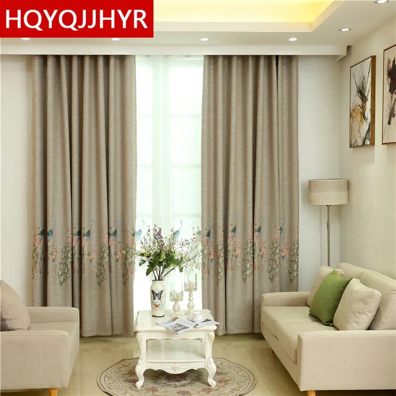 HQYQJJHYR Chinese Characteristics Embroidered High Quality Shade Curtains For Living Room Luxury Modern Curtain For Bedroom
HQYQJJHYR Chinese Characteristics Embroidered High Quality Shade Curtains For Living Room Luxury Modern Curtain For Bedroom