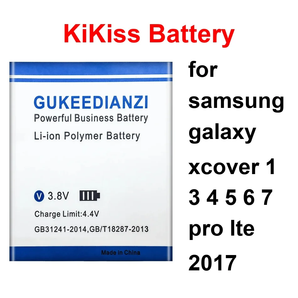 Аккумулятор для мобильного телефона Samsung Galaxy Xcover 1 3 4 5 6 7 Pro Lte 2017, 2300-5000 мАч, EB-BG736BBE, EB-BG556GBY, EB-BG390BBE
Аккумулятор для мобильного телефона Samsung Galaxy Xcover 1 3 4 5 6 7 Pro Lte 2017, 2300-5000 мАч, EB-BG736BBE, EB-BG556GBY, EB-BG390BBE