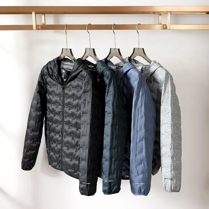 Зажигалка, теплая мужская с капюшоном, повседневная, однотонная, вниз, Jaet, полный клей, без перьев, осень-зима, модная городская молния...
Зажигалка, теплая мужская с капюшоном, повседневная, однотонная, вниз, Jaet, полный клей, без перьев, осень-зима, модная городская молния...