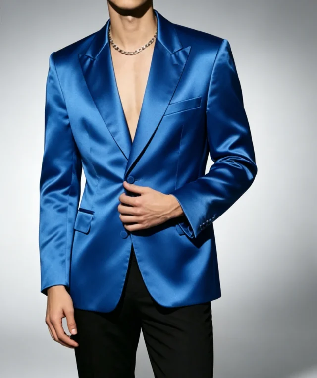 Classic Business Gentleman's Jacket Formal Slim fit Men's Coat and pants 2 Piece Brief Satin Men's Blazer Tailor-made Tuxudo
Classic Business Gentleman's Jacket Formal Slim fit Men's Coat and pants 2 Piece Brief Satin Men's Blazer Tailor-made Tuxudo