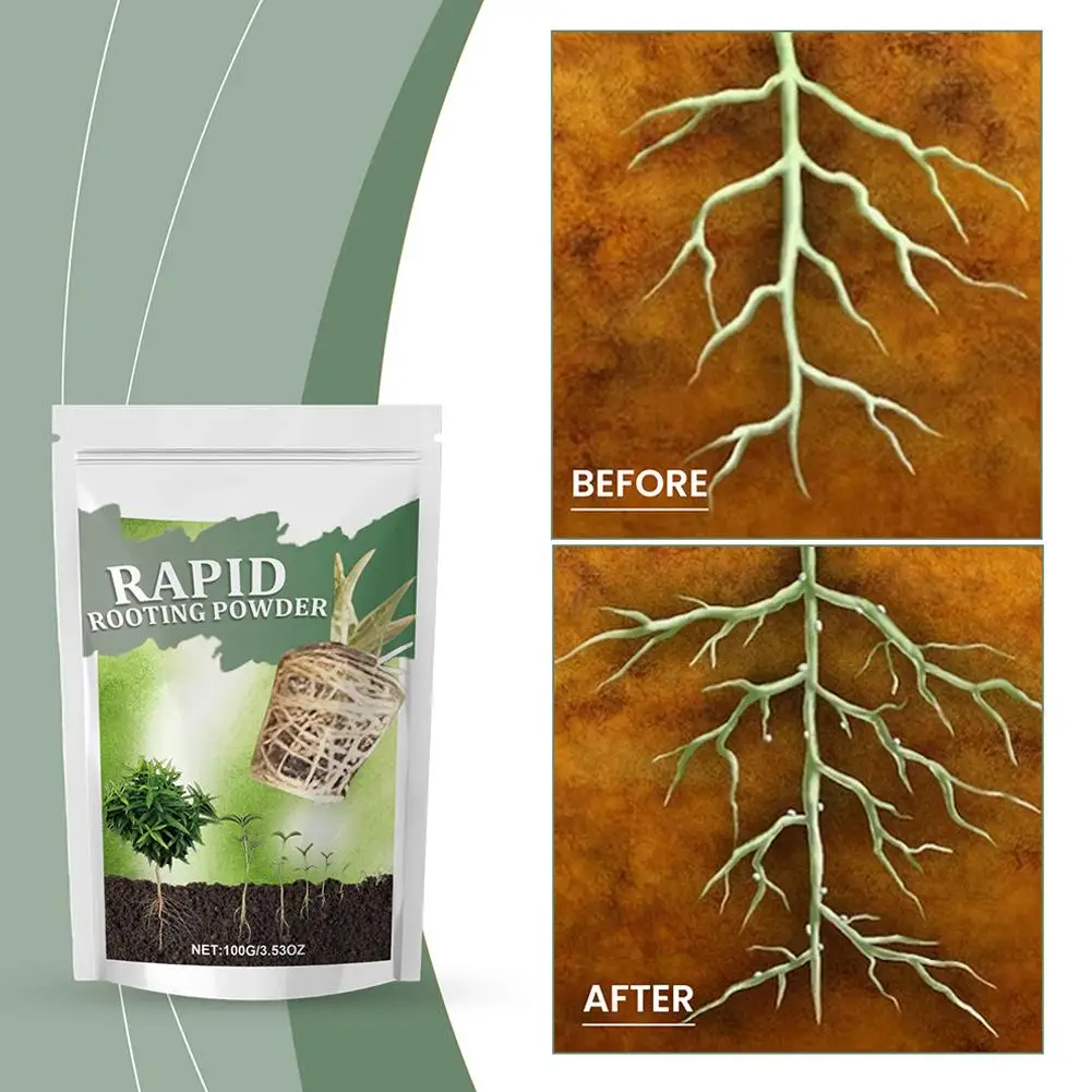 Quick Rooting Powder Fast Plant Flower Rooting Powder Quick Growth Transplant Fertilizer For Improve Flowering Cutting Surv S2O0
Quick Rooting Powder Fast Plant Flower Rooting Powder Quick Growth Transplant Fertilizer For Improve Flowering Cutting Surv S2O0