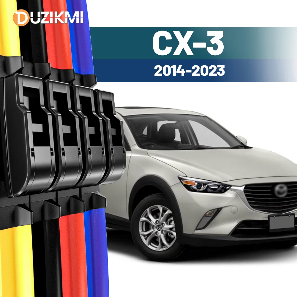 For Mazda CX-3 CX3 CX 3 2014-2023 2017 2018 2019 2020 2021 2022 2023 2024 2pcs Front Windshield Windscreen Wiper Blades Red Blue
For Mazda CX-3 CX3 CX 3 2014-2023 2017 2018 2019 2020 2021 2022 2023 2024 2pcs Front Windshield Windscreen Wiper Blades Red Blue