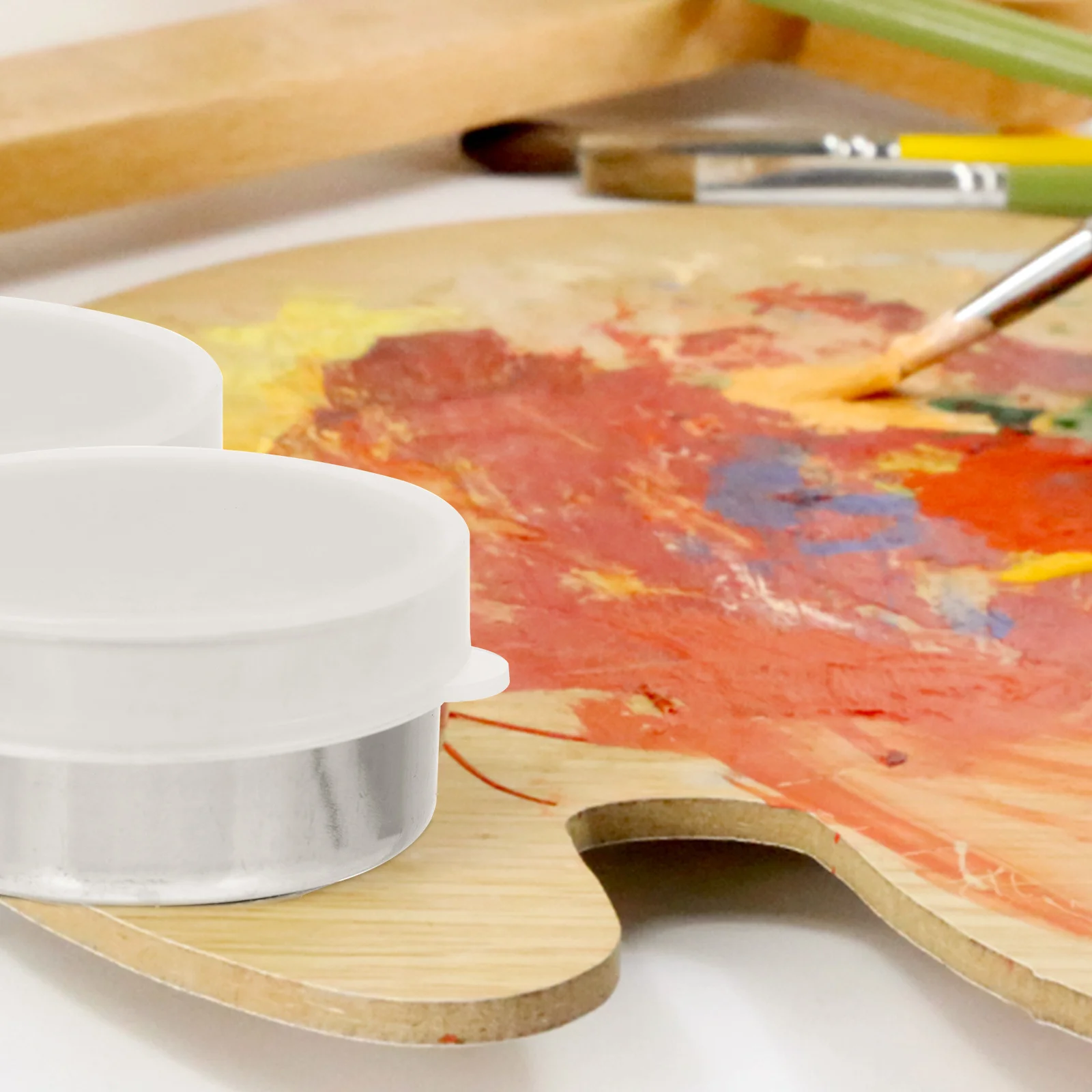 3Pcs Brush Cleaning Washer Premium Material Easy Clean Painting Brush Washer Pot for Home School Use Container for Color Mixing
3Pcs Brush Cleaning Washer Premium Material Easy Clean Painting Brush Washer Pot for Home School Use Container for Color Mixing