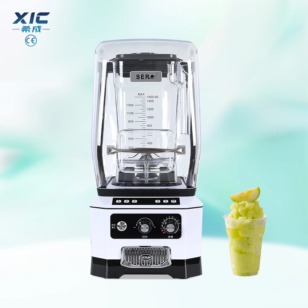 Multifunctional Commercial Silent Milkshake Ice Crusher Cycles Blender 110V/220V With Sound Insulation Cover For Beverage Shop
Multifunctional Commercial Silent Milkshake Ice Crusher Cycles Blender 110V/220V With Sound Insulation Cover For Beverage Shop