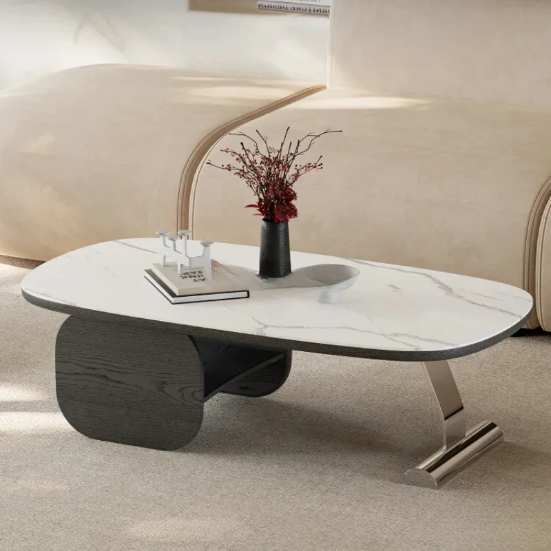 Italian minimalist coffee table rock slab rectangular modern simplicity light luxury high sense
Italian minimalist coffee table rock slab rectangular modern simplicity light luxury high sense