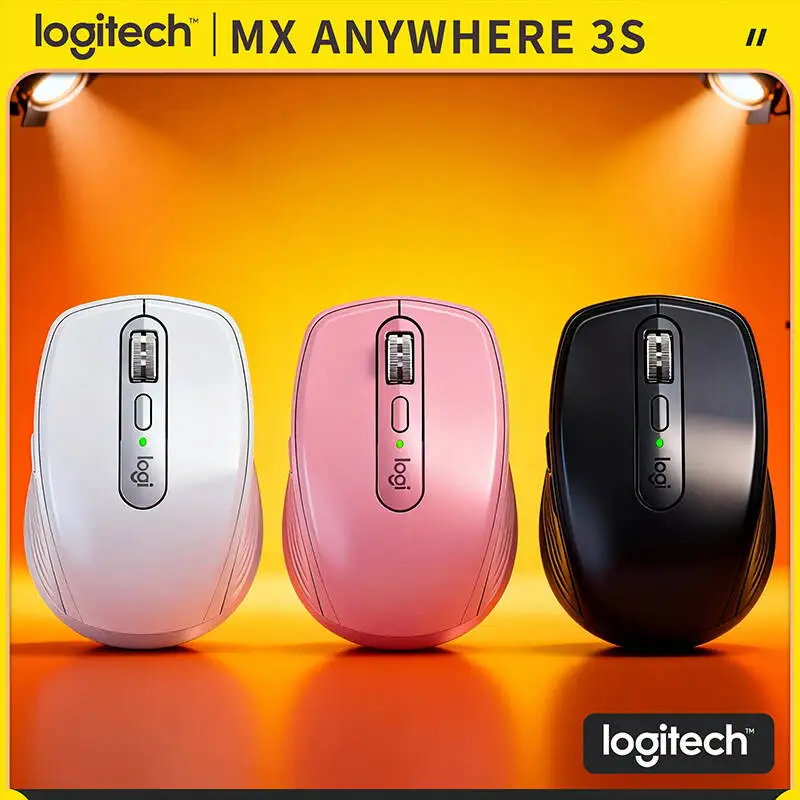 Portable MX Anywhere 3S - 8K DPI Darkfield, Hyper-Scroll, Silent Click, Compact for Outdoor Mobile Workstation
Portable MX Anywhere 3S - 8K DPI Darkfield, Hyper-Scroll, Silent Click, Compact for Outdoor Mobile Workstation