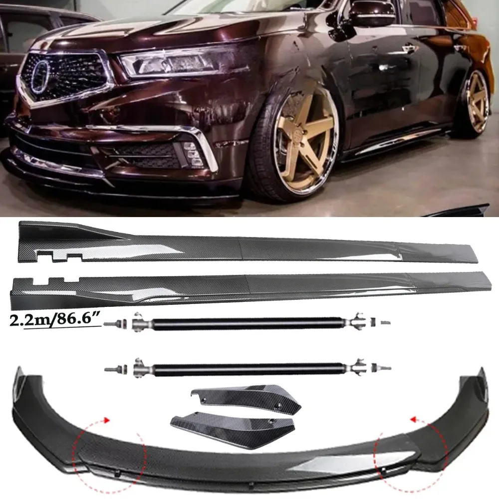 Carbon Fiber Front Bumper Lip Spoiler & Side Skirt For Acura MDX Body Kits United States
Carbon Fiber Front Bumper Lip Spoiler & Side Skirt For Acura MDX Body Kits United States