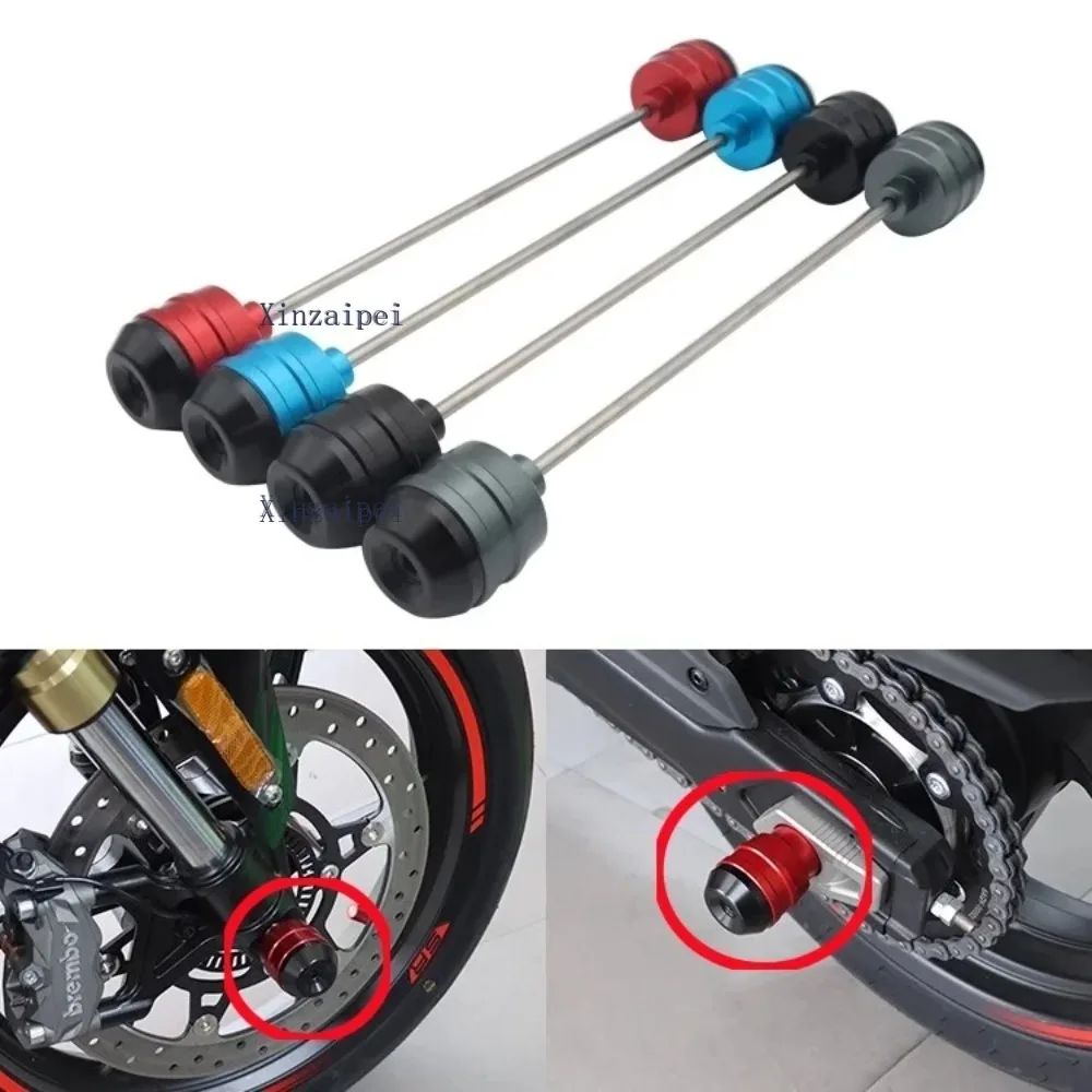 For CFMOTO 450SR 450NK Modified Anti Drop Rubber Rod Front Rear Axle Anti Roll Ball Bumper CF400-6-7 Wheel Protection Accessorie
For CFMOTO 450SR 450NK Modified Anti Drop Rubber Rod Front Rear Axle Anti Roll Ball Bumper CF400-6-7 Wheel Protection Accessorie