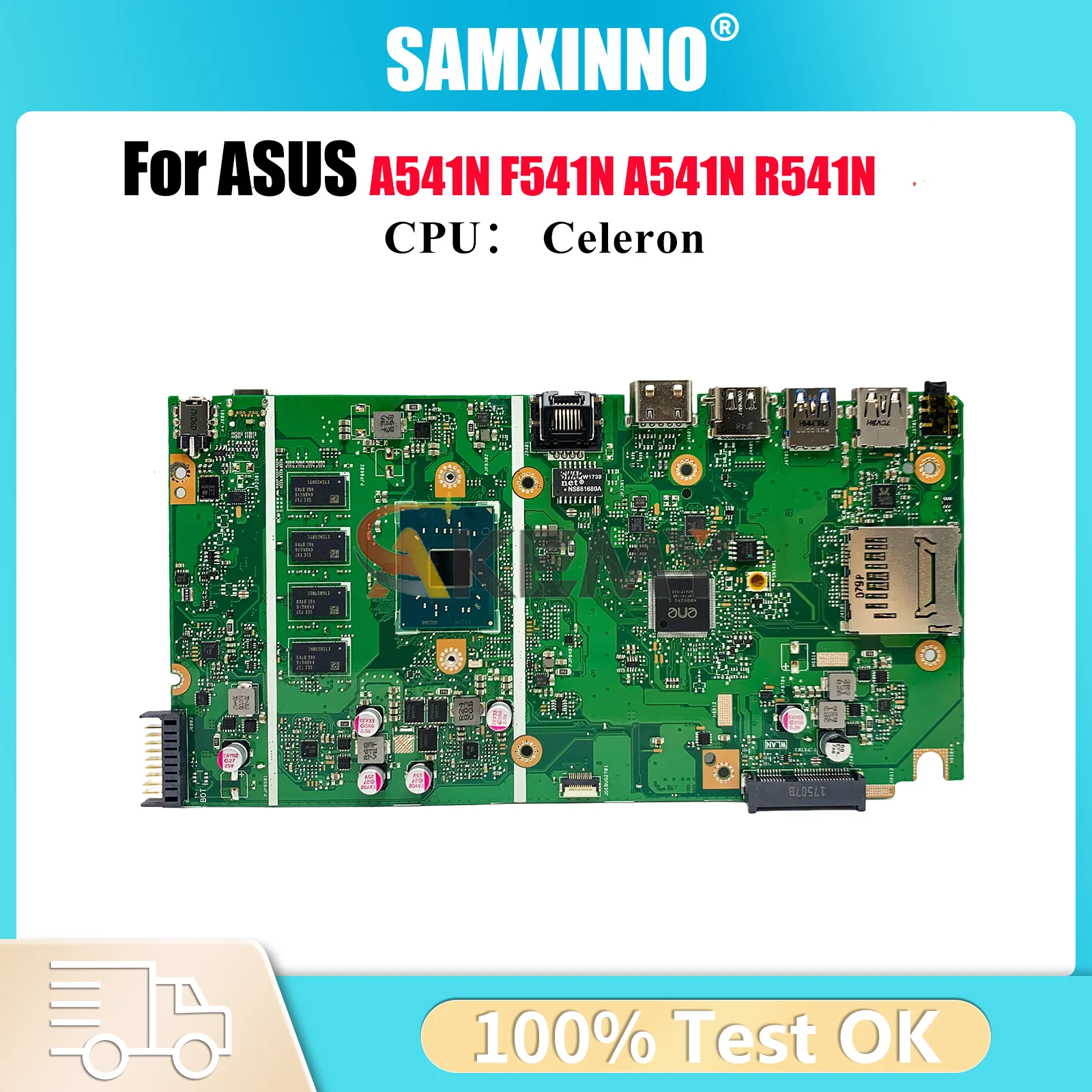 X541NA Laptop Motherboard For ASUS VivoBook A541N A541N X541NA R541N X541NC F541N X541N Notebook Mainboard With Celeron CPU stk
X541NA Laptop Motherboard For ASUS VivoBook A541N A541N X541NA R541N X541NC F541N X541N Notebook Mainboard With Celeron CPU stk
