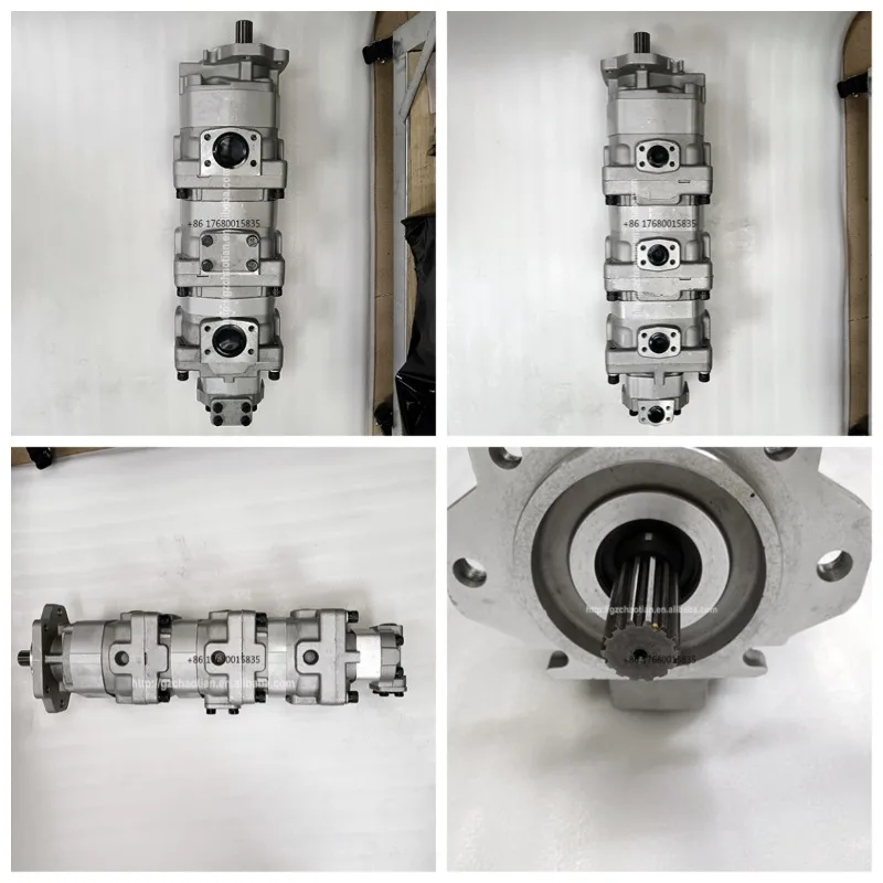 Construction Machinery Parts WA470-5 WA480-5 705-55-43000 Hydraulic Gear Pump Assy for Wheel Loader
Construction Machinery Parts WA470-5 WA480-5 705-55-43000 Hydraulic Gear Pump Assy for Wheel Loader