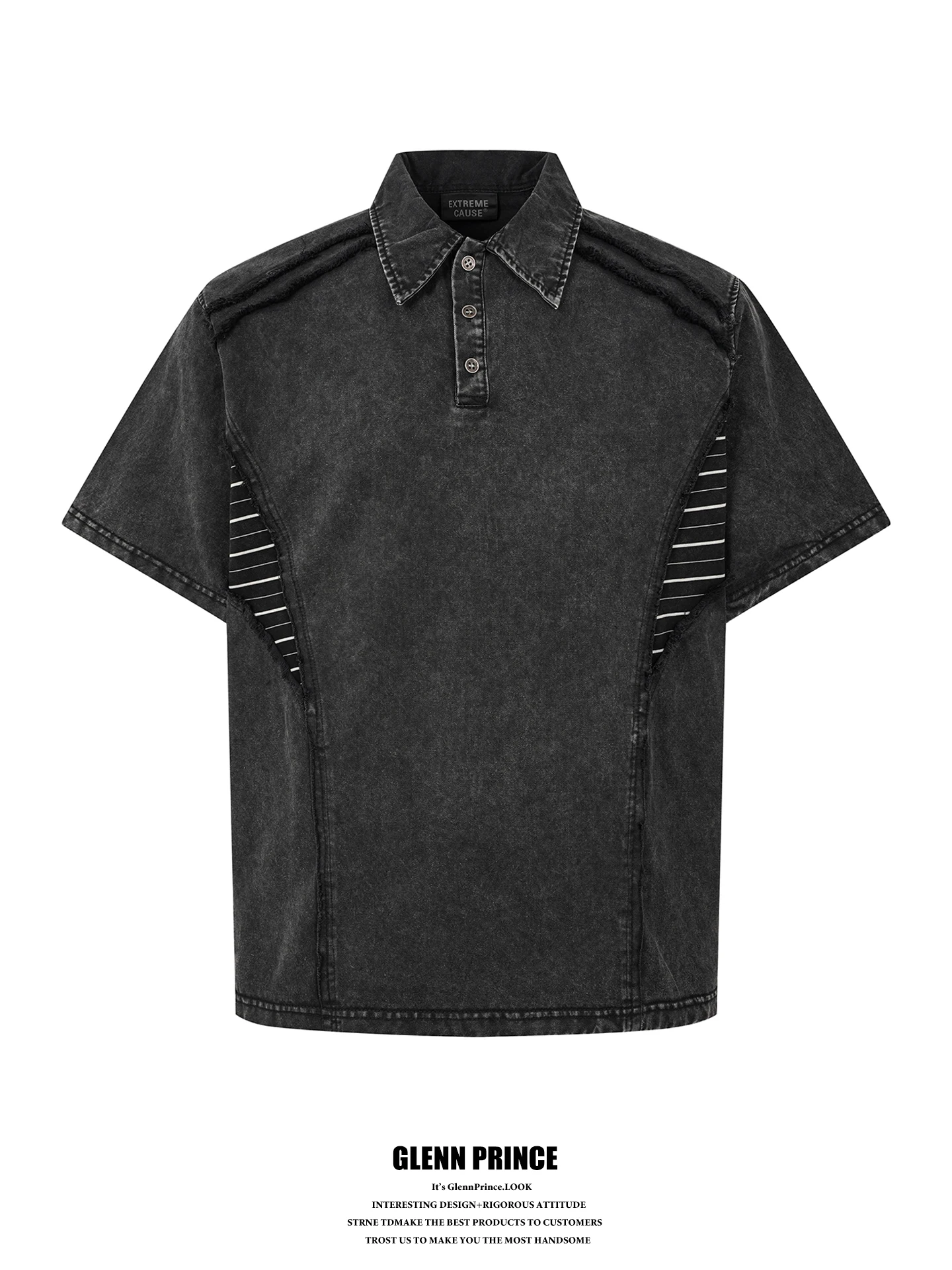 Washed Vintage American Style Men's Shirt Short Sleeve Loose Fit T-Shirt Trendy Casual Cotton Lenzing Blend Top
Washed Vintage American Style Men's Shirt Short Sleeve Loose Fit T-Shirt Trendy Casual Cotton Lenzing Blend Top
