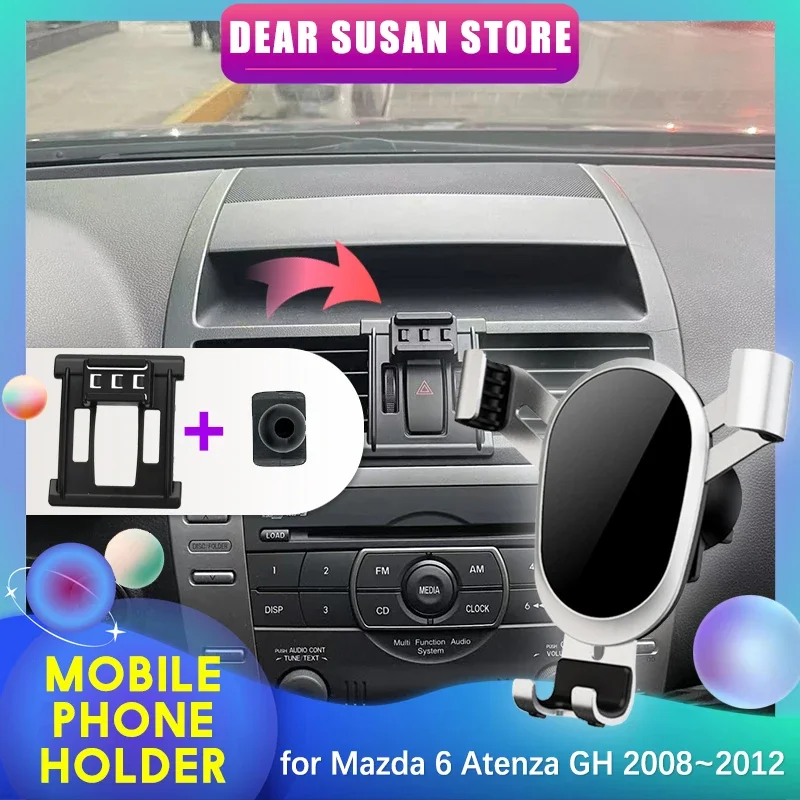 Автомобильный держатель для мобильного телефона для Mazda 6 Atenza GH 2008–2012 2009 2010 2011 Air Vent Clip Tray Stand Sticker Support Accessorie iPhone Samsung
Автомобильный держатель для мобильного телефона для Mazda 6 Atenza GH 2008–2012 2009 2010 2011 Air Vent Clip Tray Stand Sticker Support Accessorie iPhone Samsung