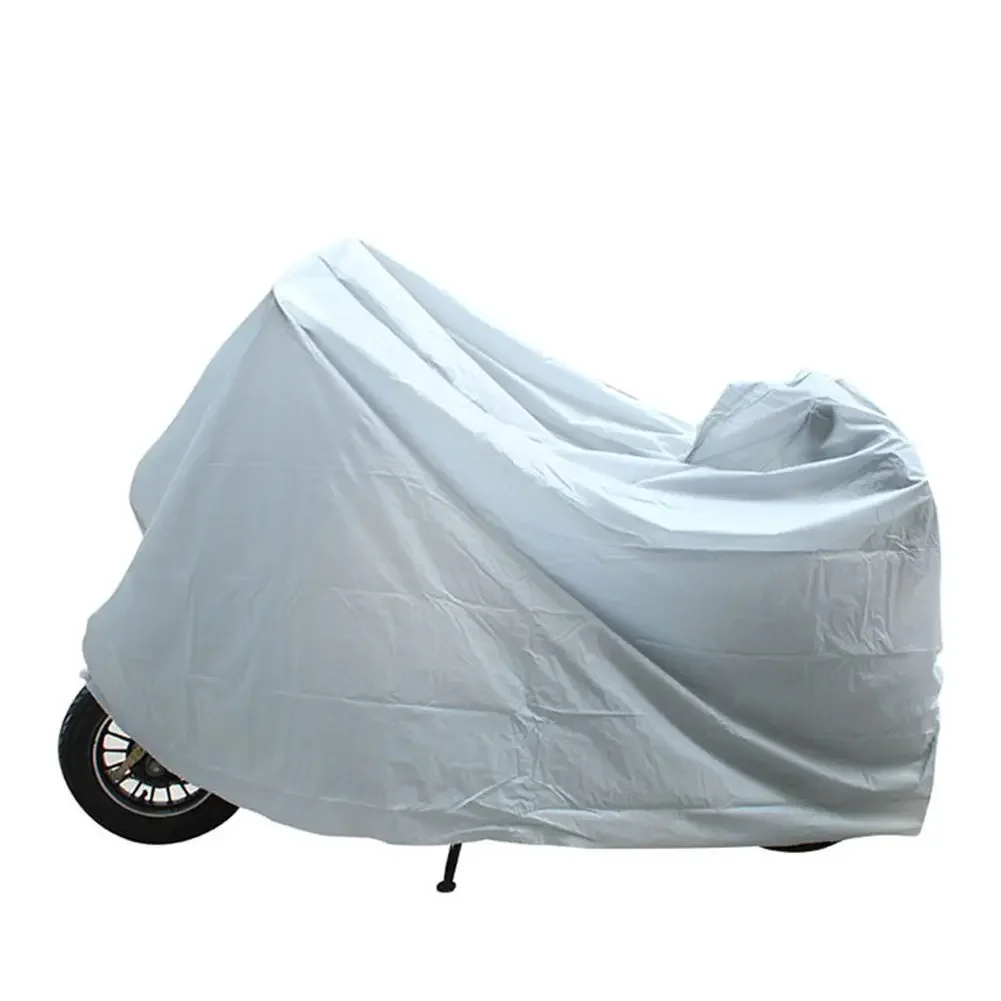 1x Motorcycle Cover Motorbike Outdoor Protection Dustproof Waterproof Sunproof Silver Vehicle Accessories
1x Motorcycle Cover Motorbike Outdoor Protection Dustproof Waterproof Sunproof Silver Vehicle Accessories