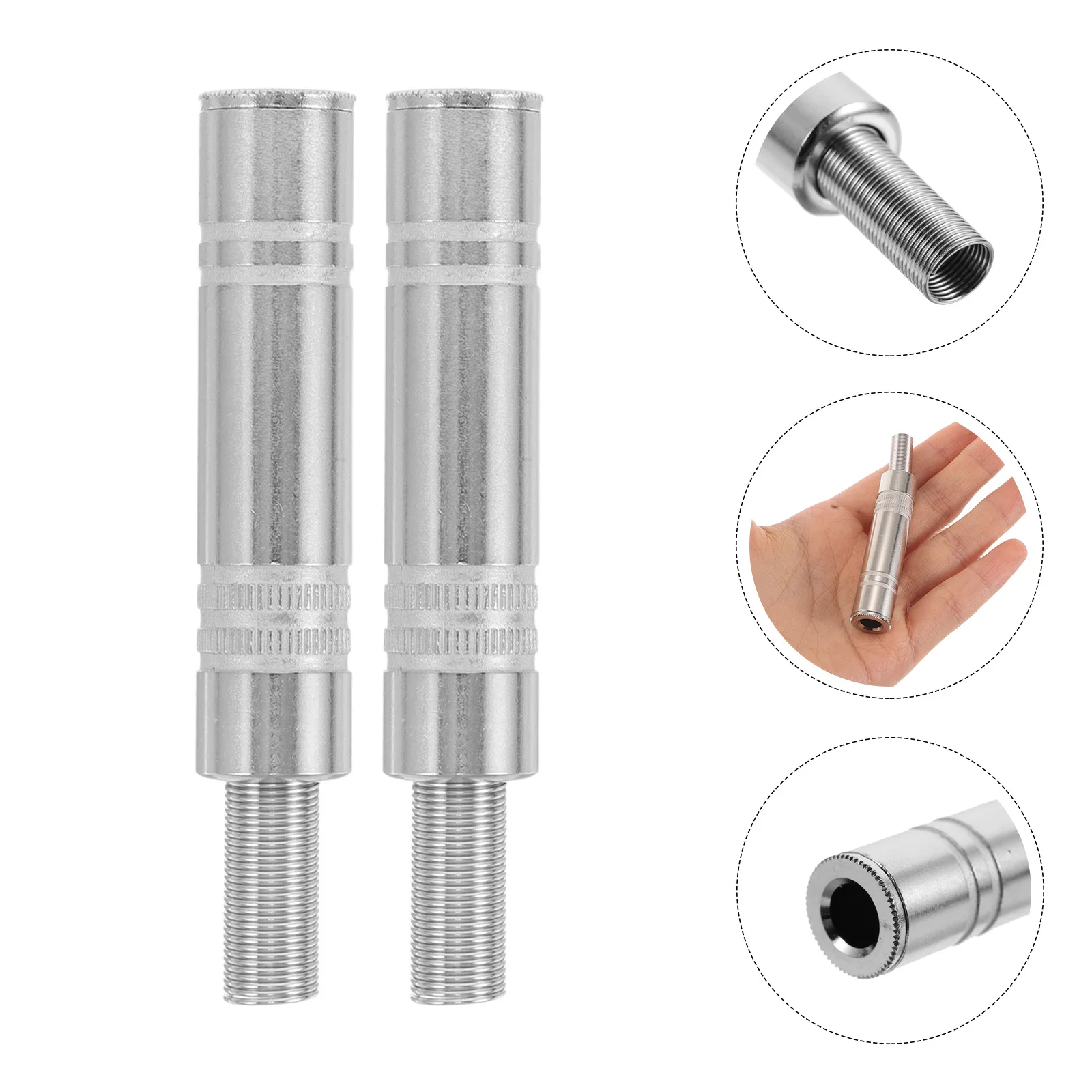 6 Pcs Audio Cable Jack Connector Speaker Adapter Microphone Connectors Plug Stereo Coupler
6 Pcs Audio Cable Jack Connector Speaker Adapter Microphone Connectors Plug Stereo Coupler
