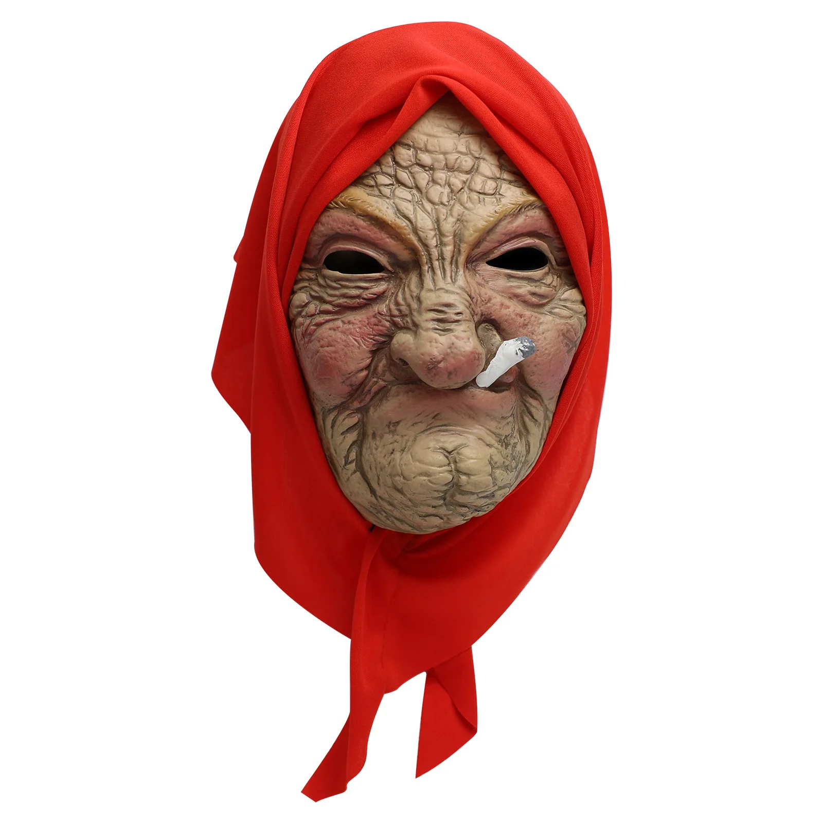 Halloween cross-border exclusive smoking granny mask latex headgear cosplay party prop grotesque mask full-face mask
Halloween cross-border exclusive smoking granny mask latex headgear cosplay party prop grotesque mask full-face mask