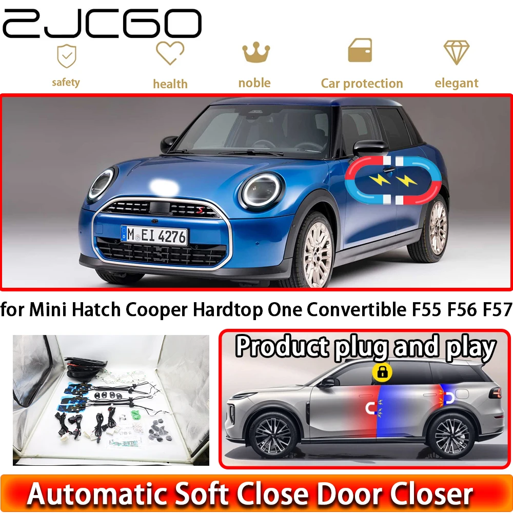 for Mini Hatch Cooper Hardtop One Convertible F55 F56 F57 Soft Close Door Power Closing Latch System Auto Pull Door Easy Close
for Mini Hatch Cooper Hardtop One Convertible F55 F56 F57 Soft Close Door Power Closing Latch System Auto Pull Door Easy Close