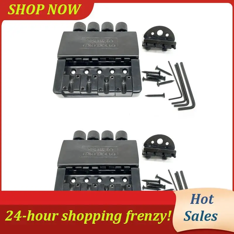 AB31-2 Set 4 String Headless Bass Guitar Bridge System Electric Bass Part For Headless Electric Bass Replacement
AB31-2 Set 4 String Headless Bass Guitar Bridge System Electric Bass Part For Headless Electric Bass Replacement