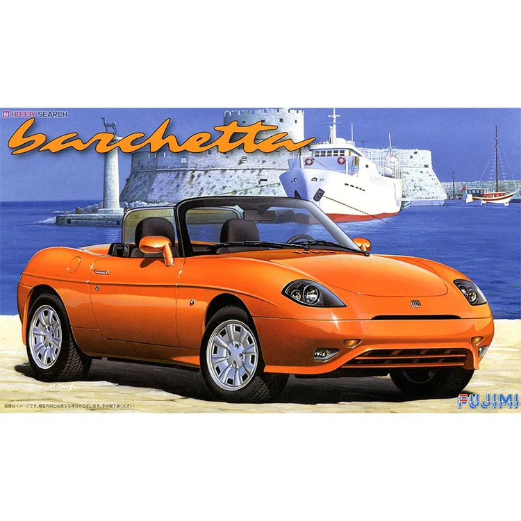 Статическая Сборная модель автомобиля Fujimi 12690, масштаб 1/24 для комплекта моделей автомобилей Fiat Barchetta
Статическая Сборная модель автомобиля Fujimi 12690, масштаб 1/24 для комплекта моделей автомобилей Fiat Barchetta