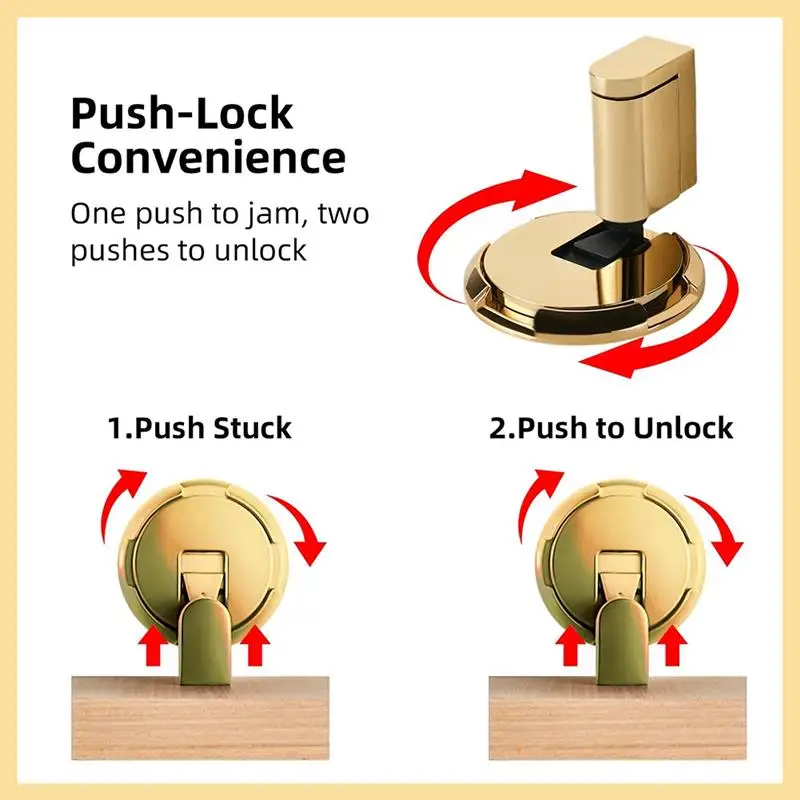 GOOD-Mechanical Door Stop Nail-Free Door Stop Door Clamp Floor Stop Door Stop Furniture Door Hardware
GOOD-Mechanical Door Stop Nail-Free Door Stop Door Clamp Floor Stop Door Stop Furniture Door Hardware