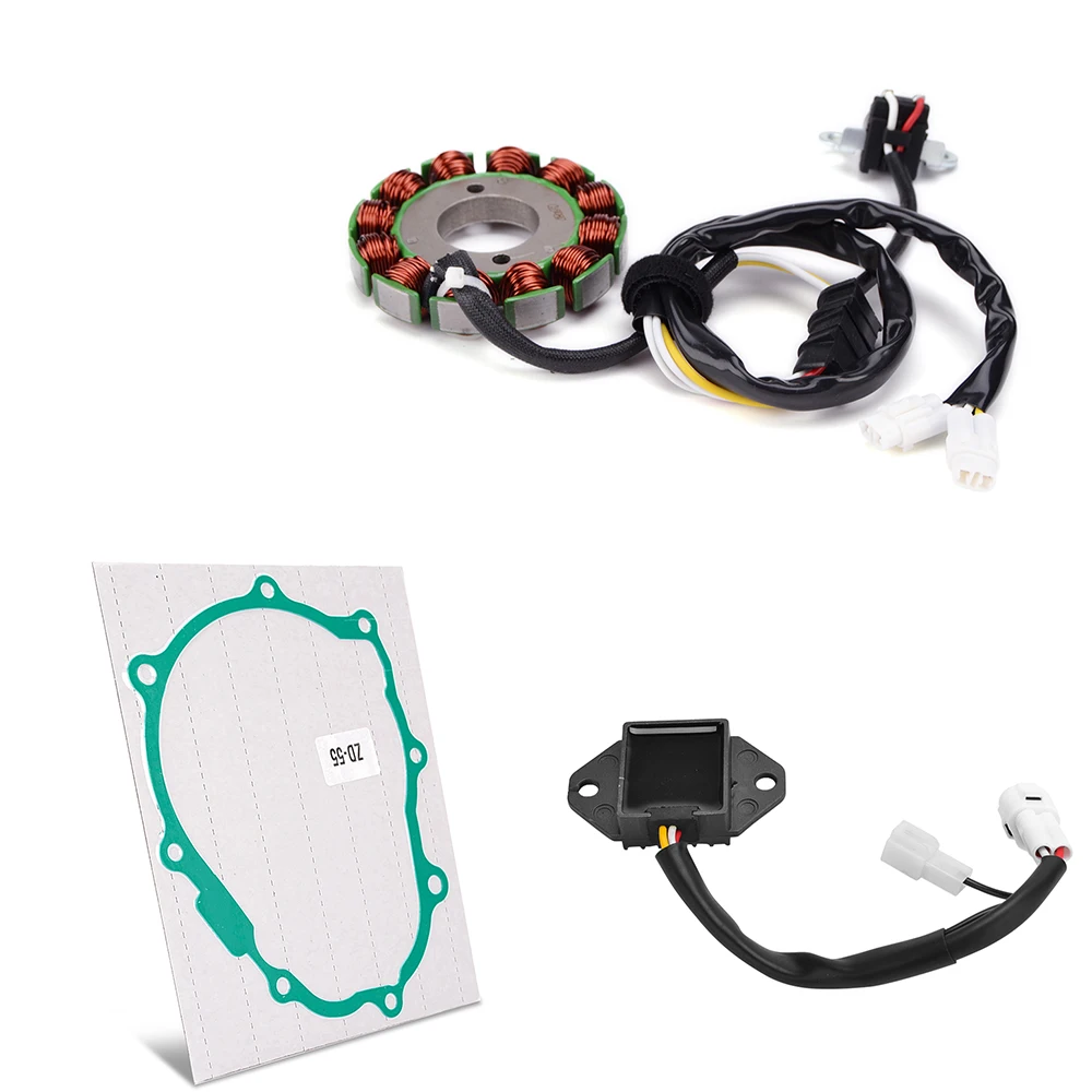 Rectifier Regulator Stator Coil Gasket Kit for Yamaha WR250 WR250F 2007-2014 5UM-81410-09 5UM-81960-E0 5UM-15451-00
Rectifier Regulator Stator Coil Gasket Kit for Yamaha WR250 WR250F 2007-2014 5UM-81410-09 5UM-81960-E0 5UM-15451-00